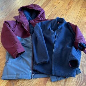 Childrens place boys 3 in 1 winter coat